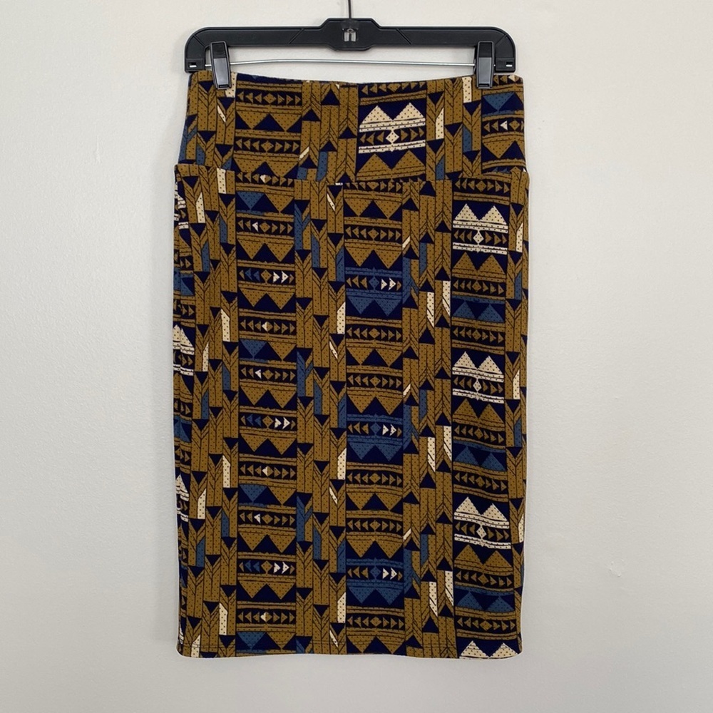 LuLaRoe Geometric Art Deco Pull-on Skirt Size Small